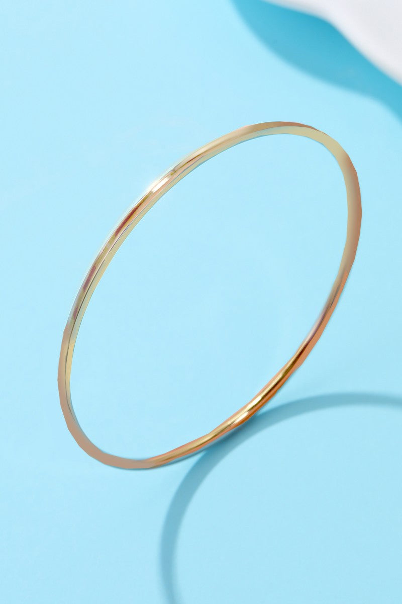 18k Non-tarnish Waterproof Stainless Steel Bangle