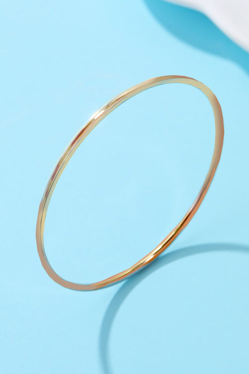 18k Non-tarnish Waterproof Stainless Steel Bangle