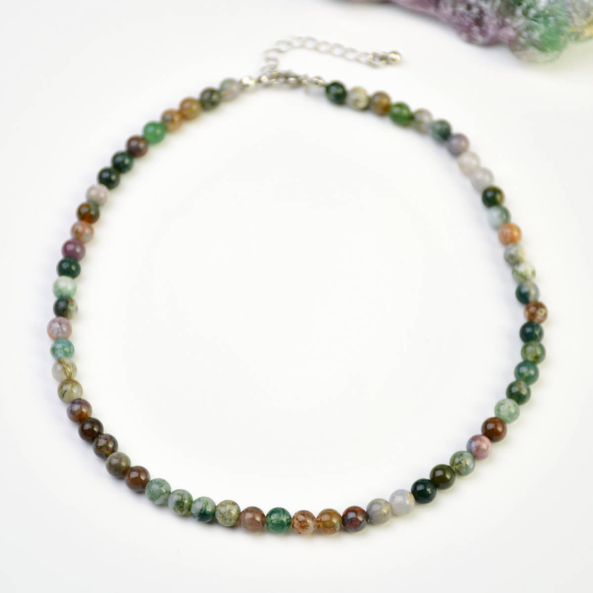 Retro Natural Stone Beaded Versatile Necklace