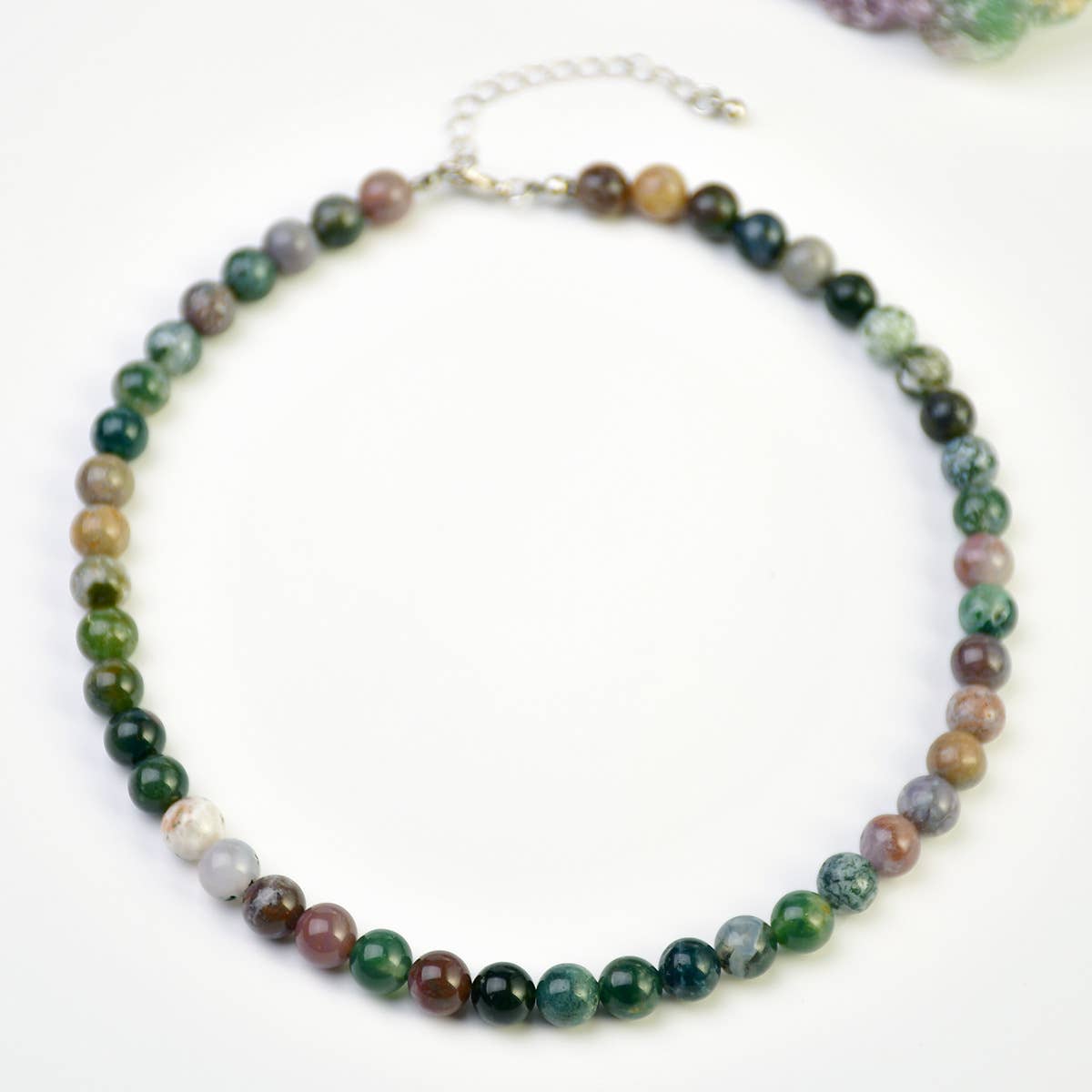 Retro Natural Stone Beaded Versatile Necklace