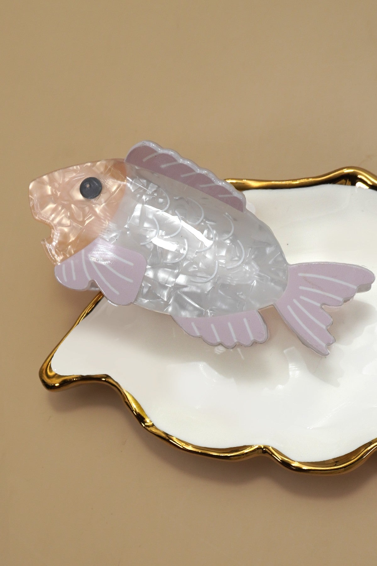 Large Jumbo Ocean Sea Fish Hair Claw Clips