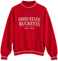 Ohio State University Mock Neck Sweatshirt