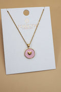 18K Stainless Steel Tarnish-Free Heart Necklace