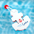 Take Me to the Lake Floating Keychain